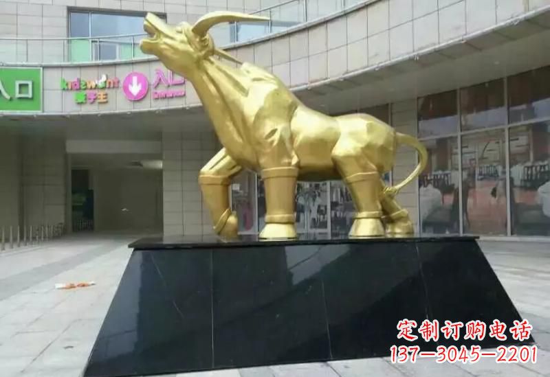 运城大黄牛铜雕