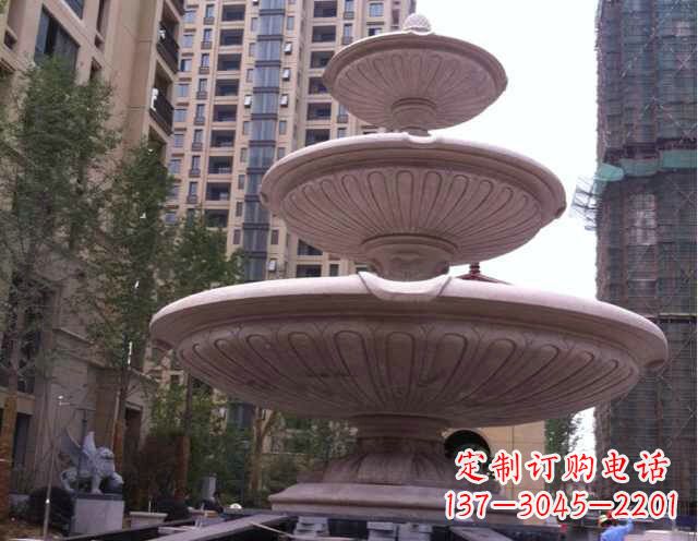 运城大理石大型喷泉石雕 (3)
