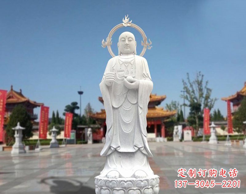 运城大理石地藏菩萨雕塑
