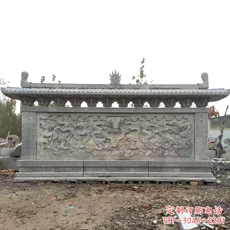 运城大理石雕刻影壁墙