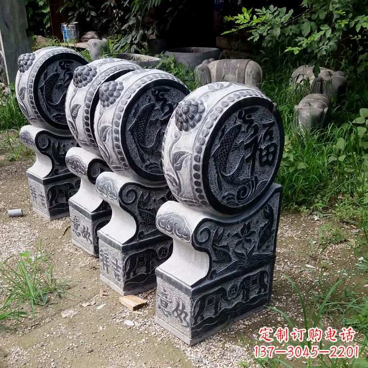 运城大理石雕门墩