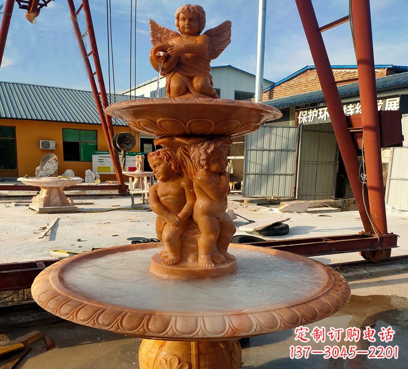 运城大理石风水球雕塑传承古老文化