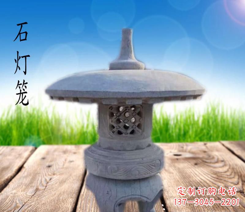 运城大理石公园石灯笼雕塑