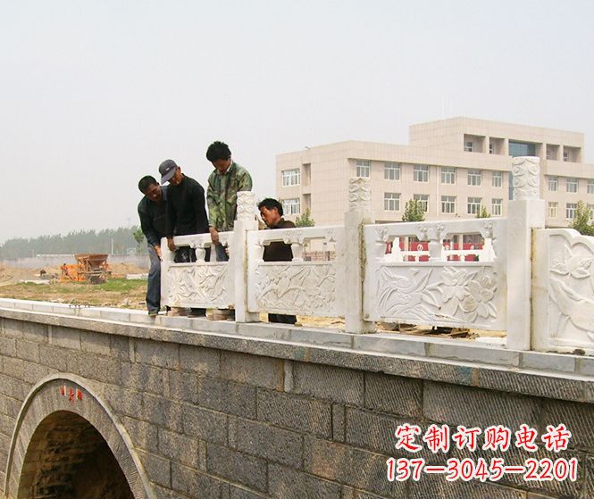 运城大理石拱桥石雕栏板 (4)