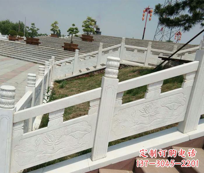 运城大理石景区栏板石雕 (2)