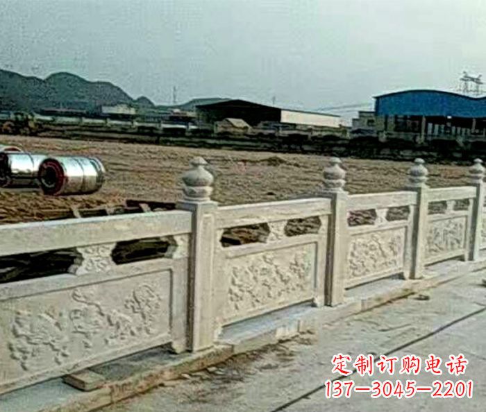 运城大理石景区栏板石雕 (4)