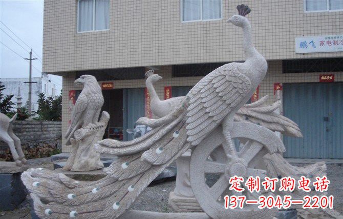 运城大理石孔雀石雕