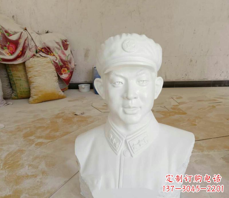 运城大理石雷锋石雕