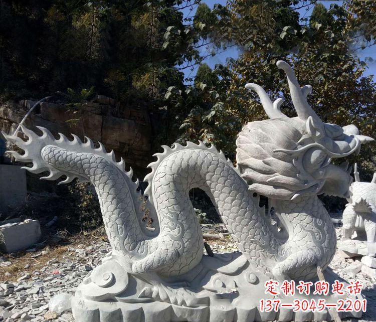 运城大理石龙雕塑
