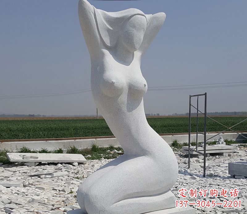 运城优雅大理石美女雕塑