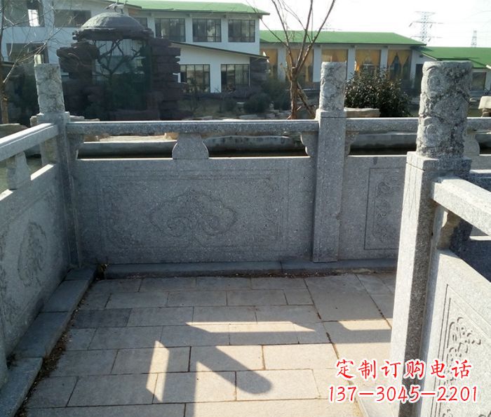 运城大理石旅游景区石雕栏板_2