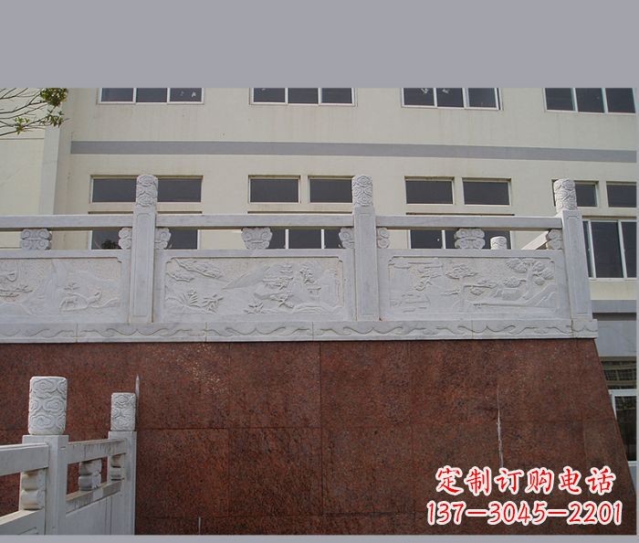 运城大理石旅游景区石雕栏板