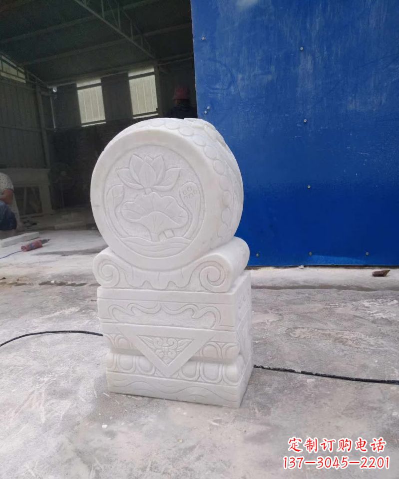 运城大理石门墩雕塑