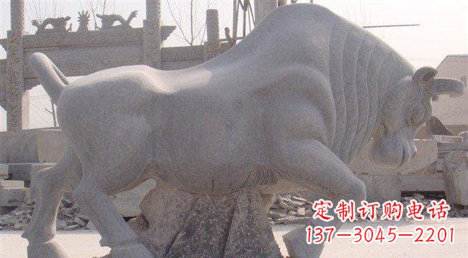 运城大理石牛雕塑222