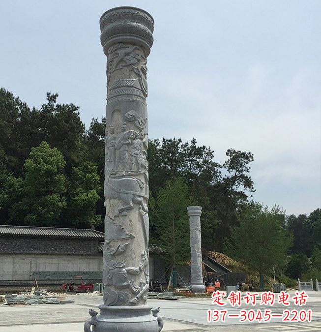 运城大理石盘龙柱