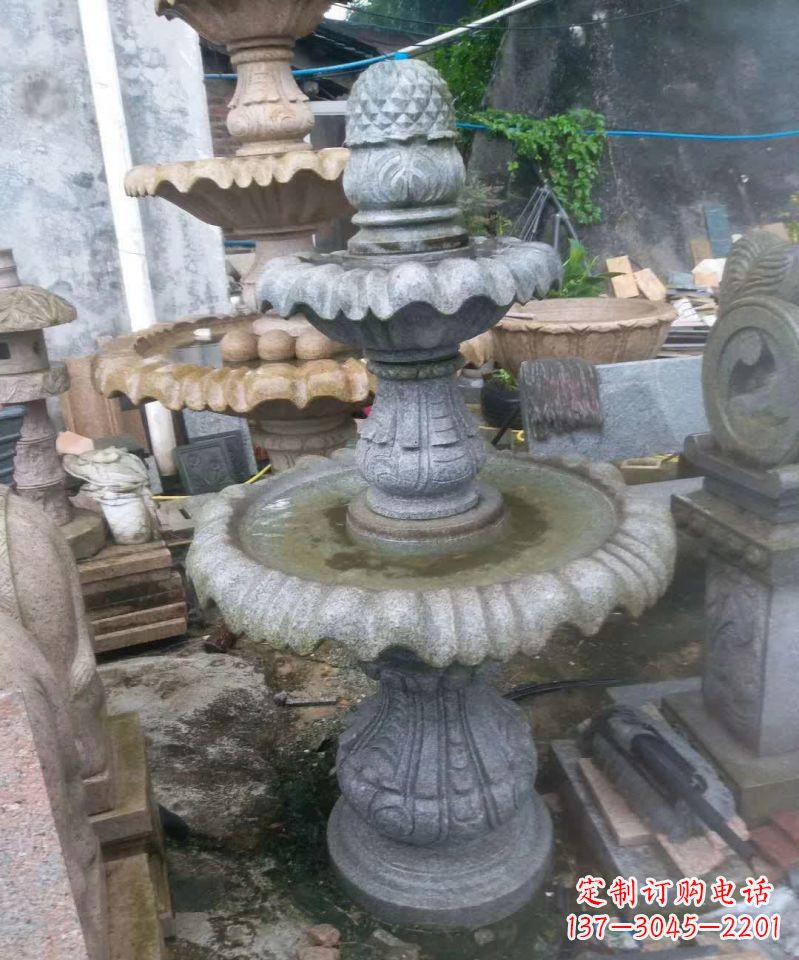 运城大理石喷泉雕塑 (2)