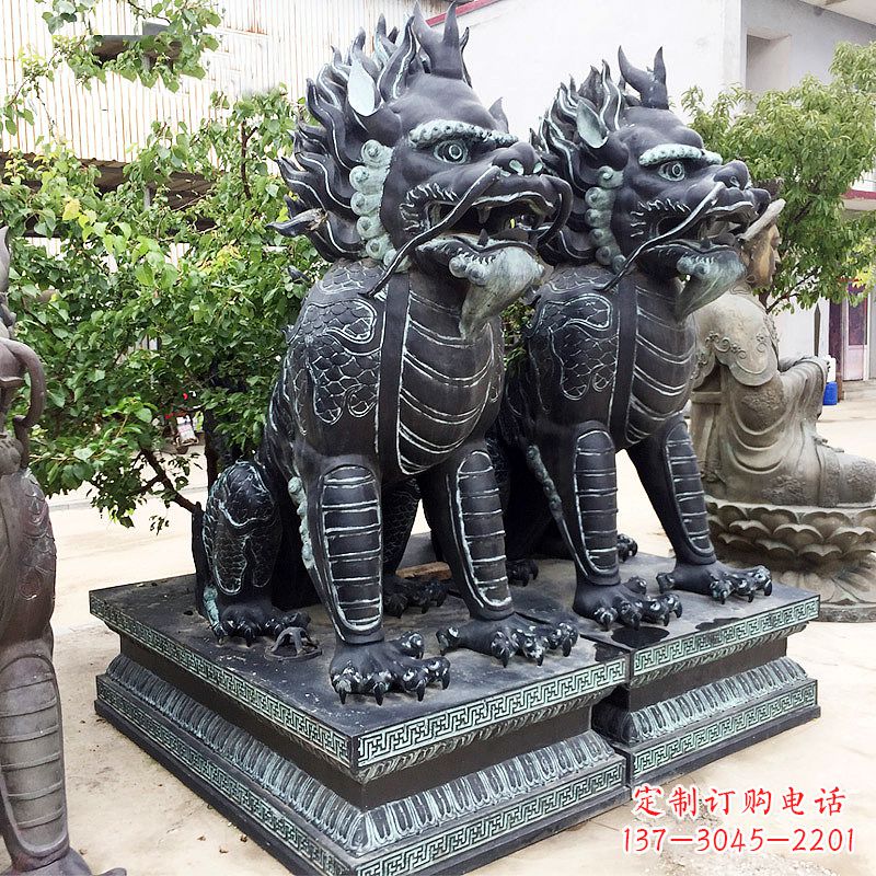 运城大理石麒麟雕塑