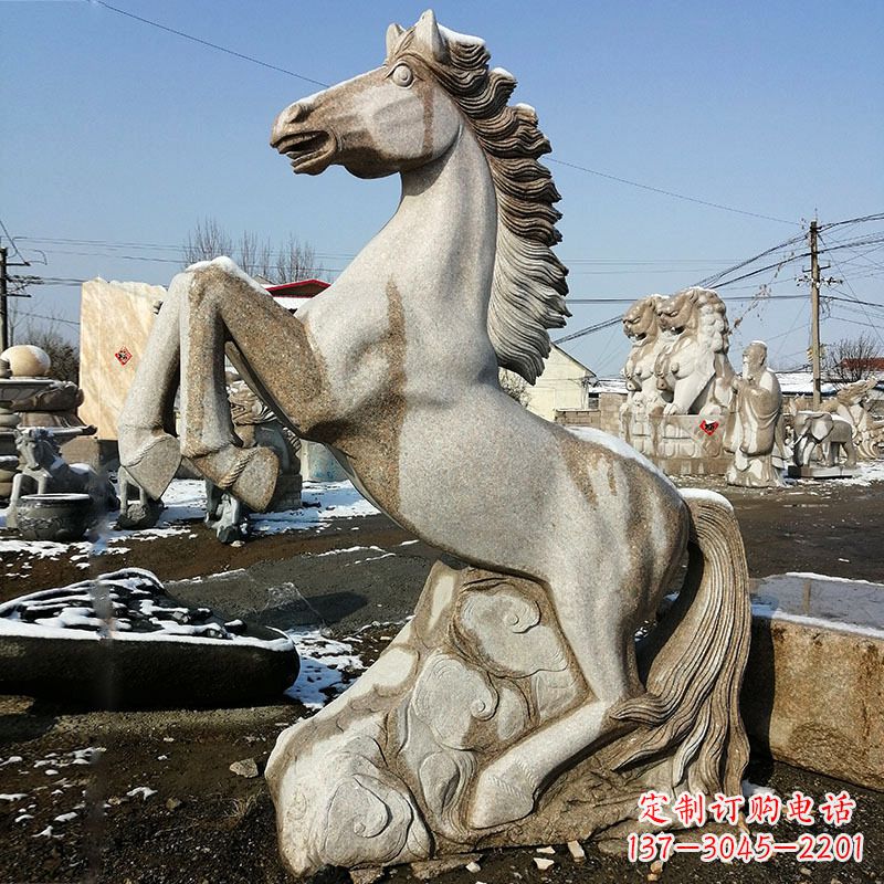 运城大理石生肖马雕塑