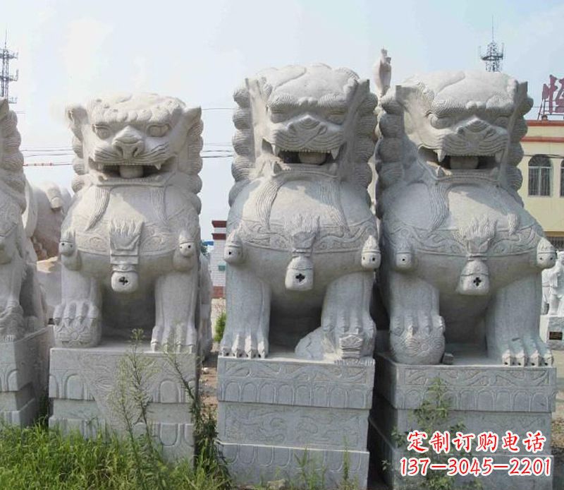运城大理石狮子北京狮子石雕