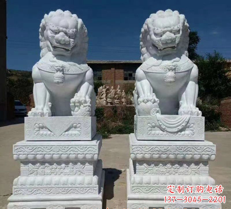 运城大理石狮子石雕