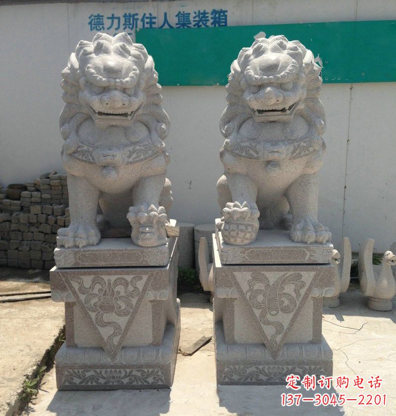 运城大理石狮子石雕刻