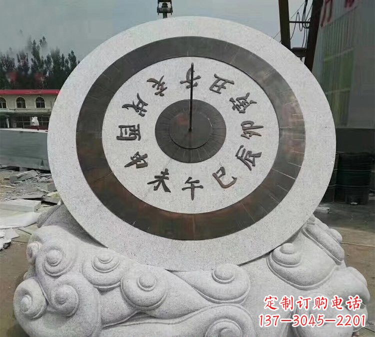运城大理石十二时辰日晷雕塑