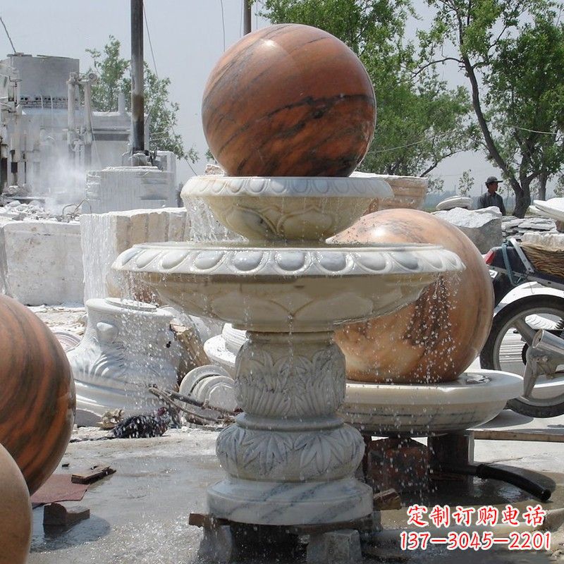 运城大理石石雕风水球