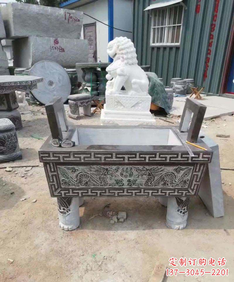 运城大理石香炉雕塑