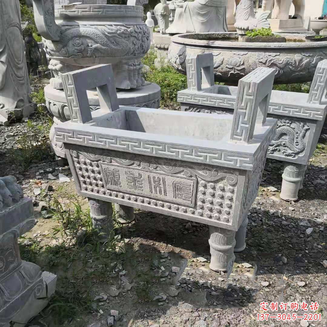 运城大理石香炉石雕