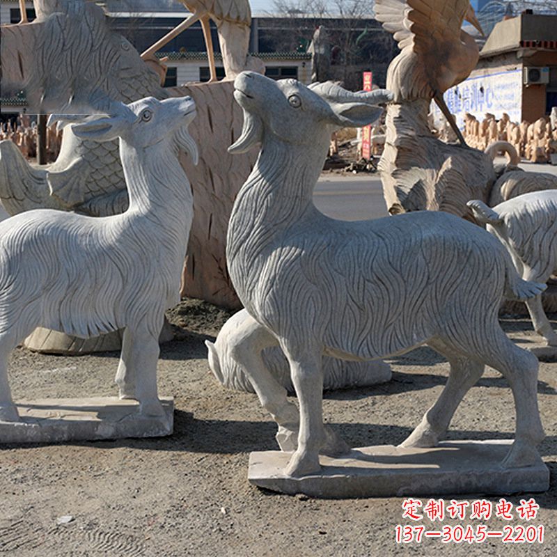 运城大理石羊雕塑