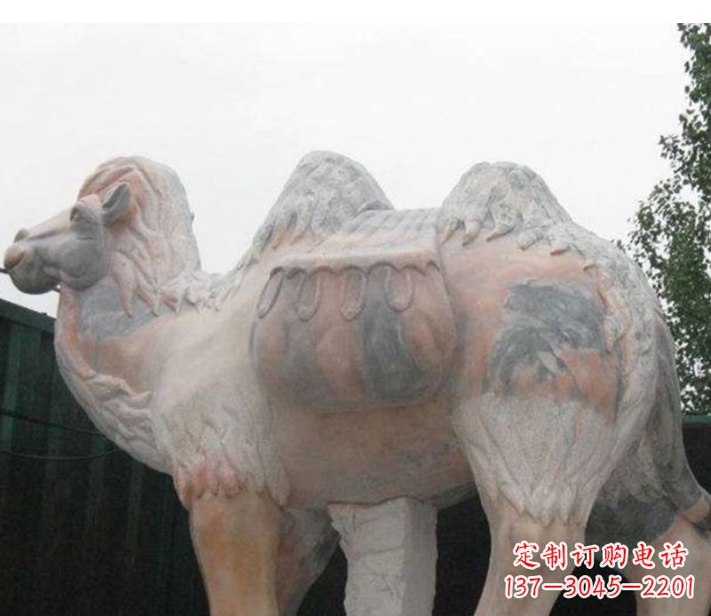 运城大骆驼石雕