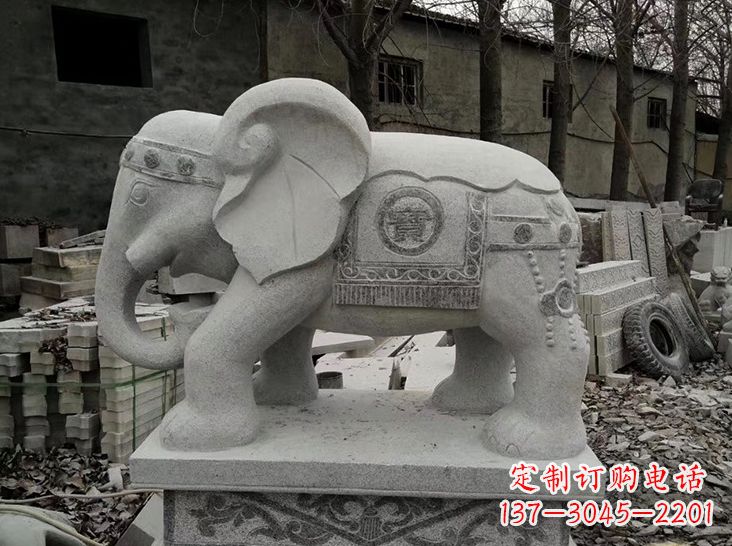 运城大象 石雕 古代