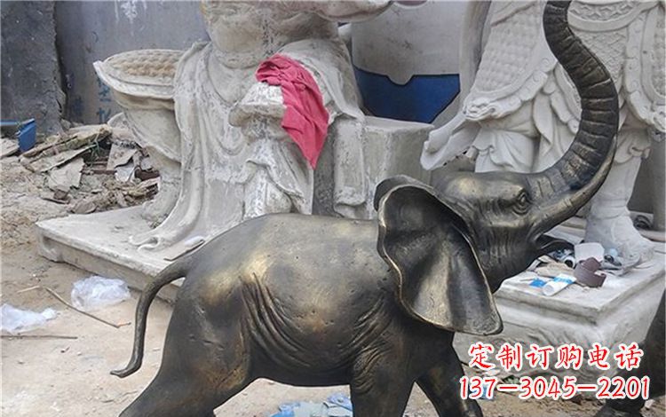 运城大象动物铜雕112