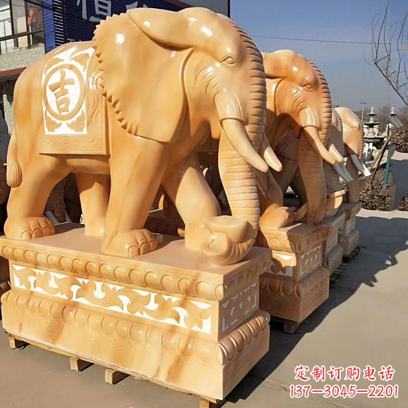 运城大象石雕风水