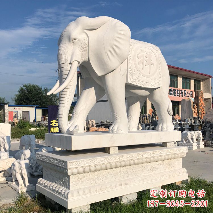 运城大象岩石雕塑