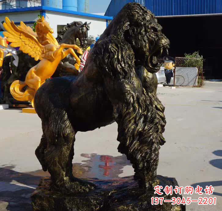 运城大猩猩铜雕