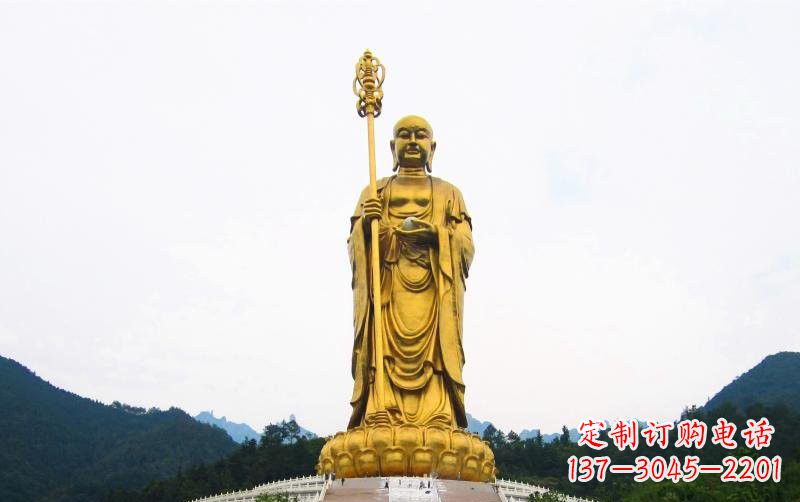 运城大型地藏菩萨铜雕