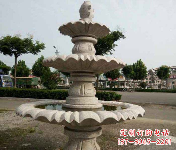 运城大型多层喷泉石雕