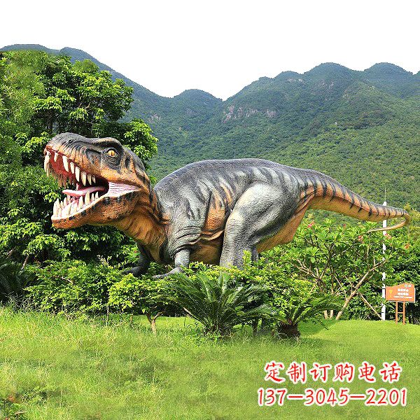 运城大型仿真恐龙公园雕塑