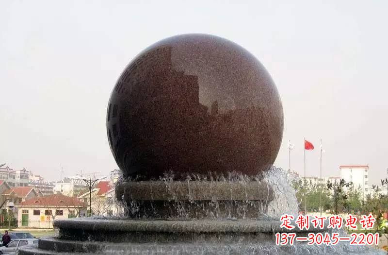 运城大型风水球喷泉石雕