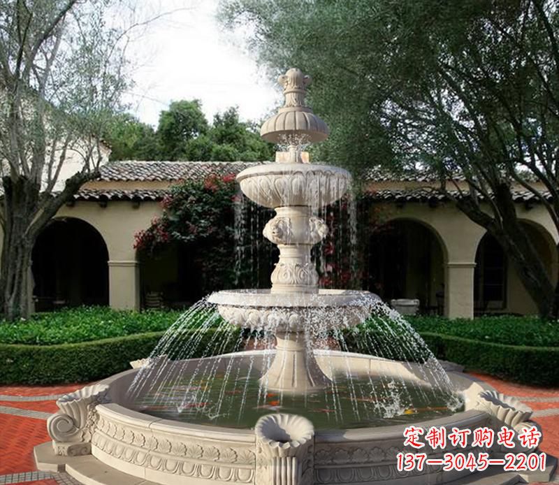 运城大型景观喷泉石雕 (2)