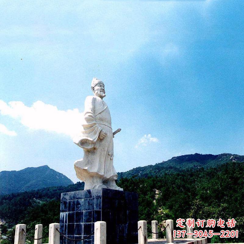运城大型景区历史名人朱元璋石雕塑像