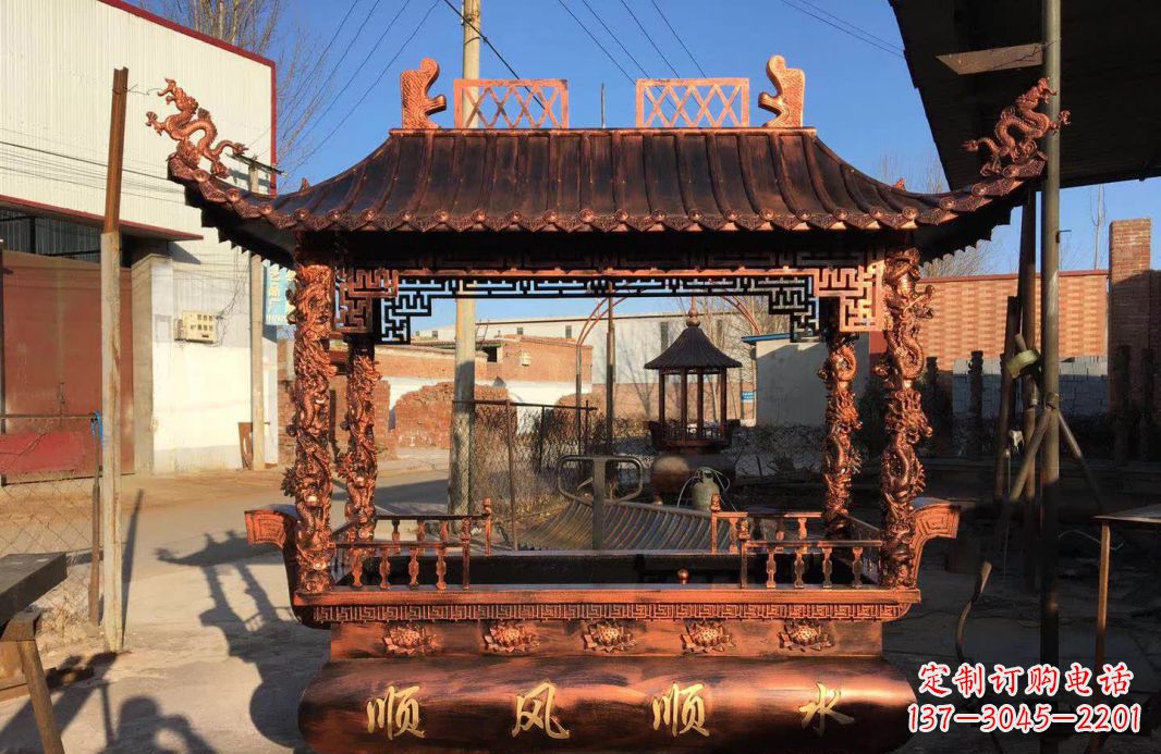 运城大型铜雕香炉