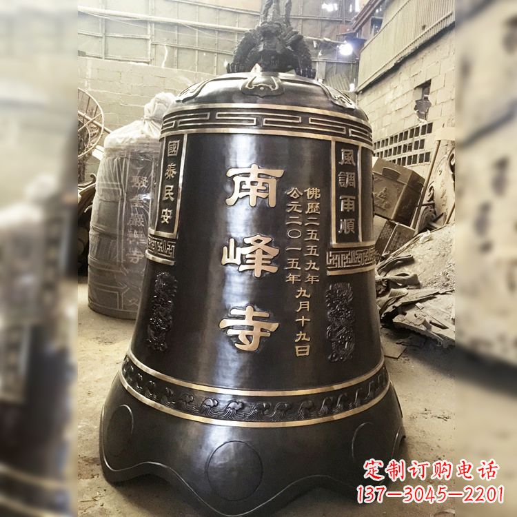 运城大型铜钟雕塑