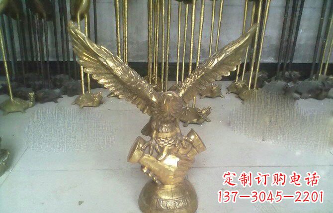 运城大展宏图老鹰铜雕