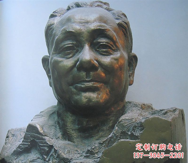 运城邓小平铜伟人校园名人铜雕