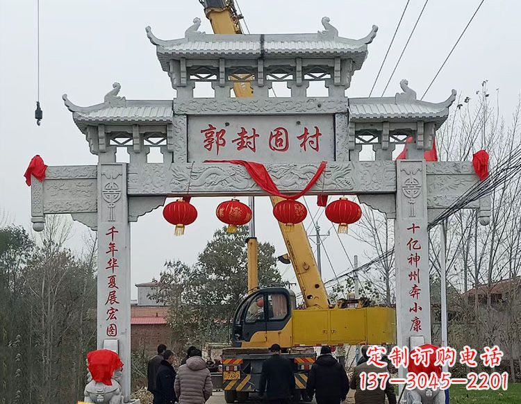 运城雕石牌坊