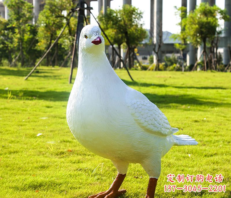 运城雕塑和平鸽
