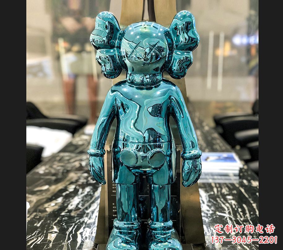 运城动漫不锈钢机器人雕塑