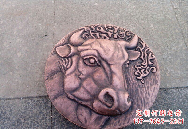 运城锻铜十二生肖兽首浮雕